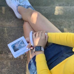 Marble Wallet Keychain Bangle